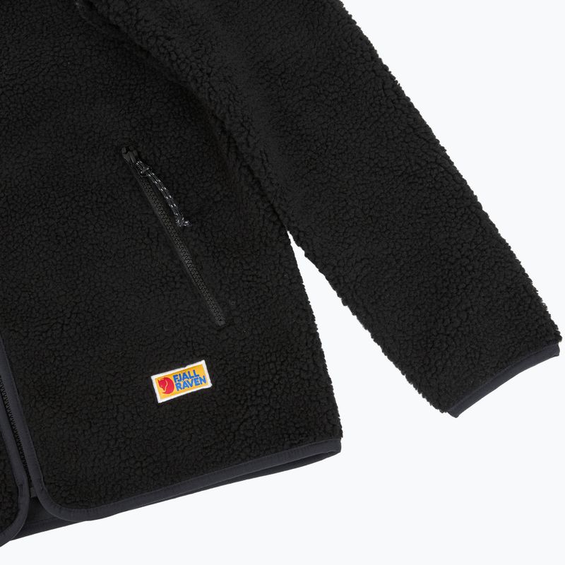 Felpa donna Fjällräven Vardag Pile black 4