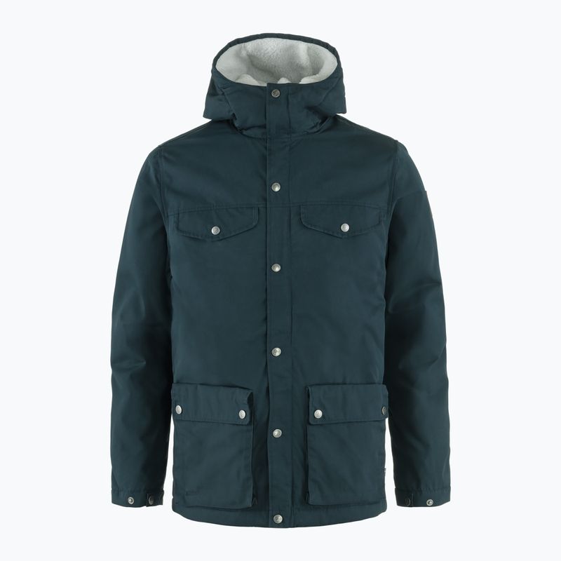 Giacca a vento uomo Fjällräven Greenland Winter dark navy