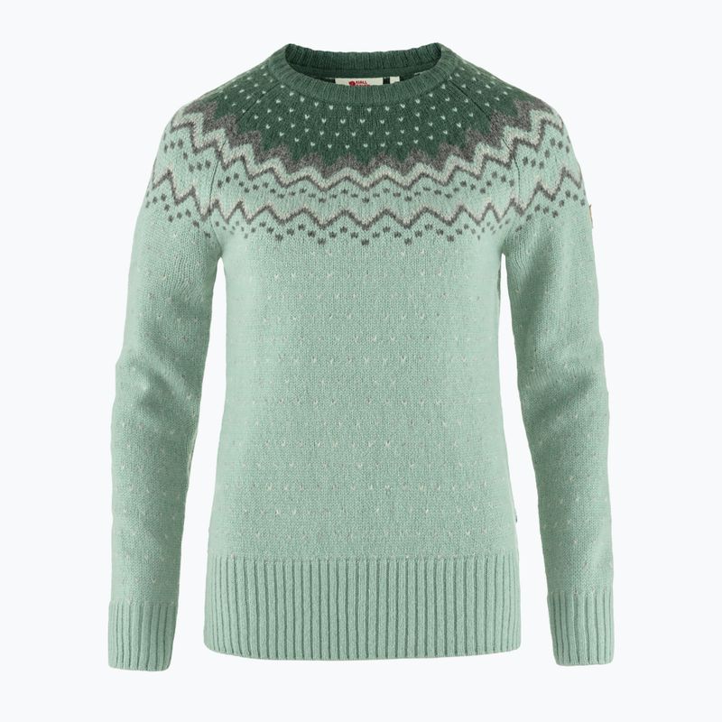 Fjällräven maglione a maglia Övik da donna verde mistry/patina profonda