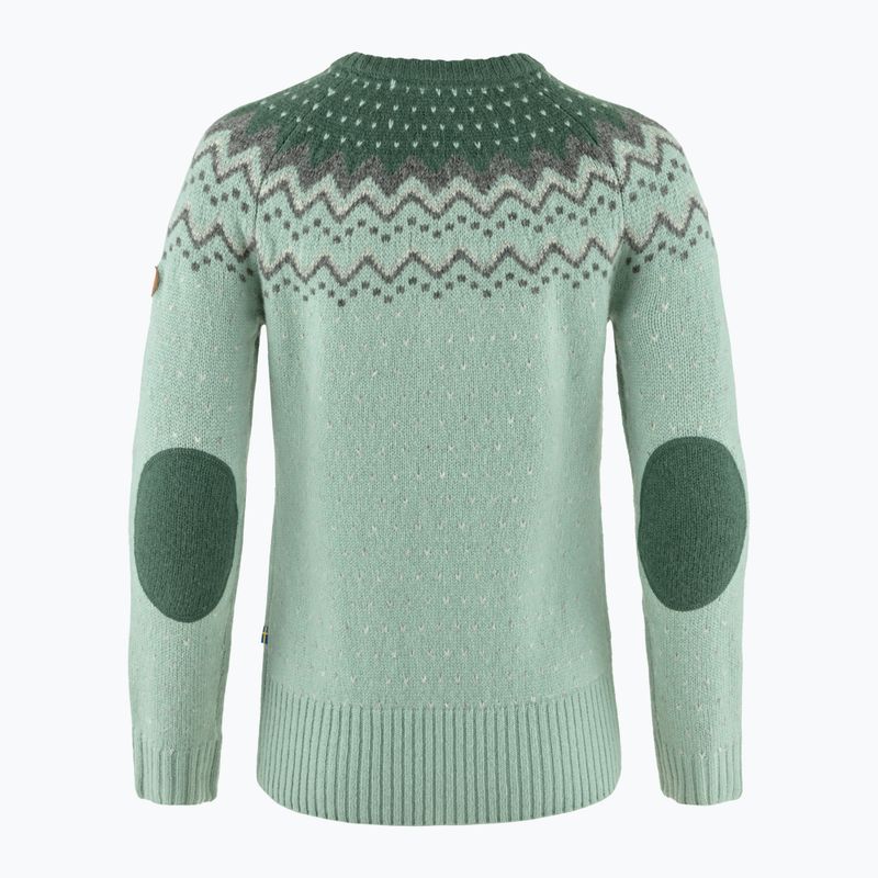 Fjällräven maglione a maglia Övik da donna verde mistry/patina profonda 2