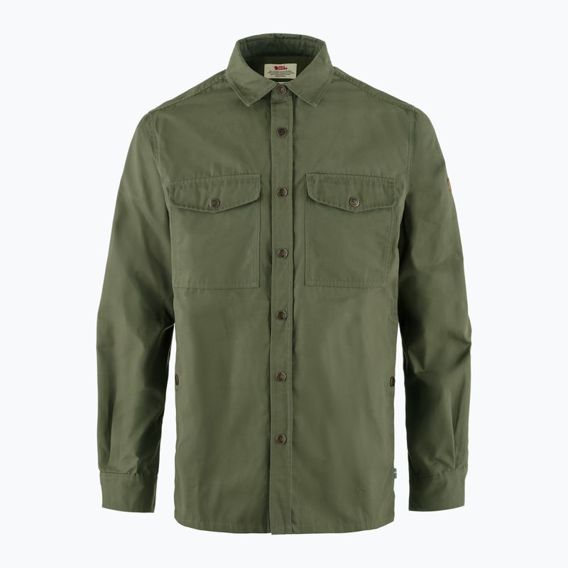 Fjällräven Singi Camicia  da uomo, verde alloro