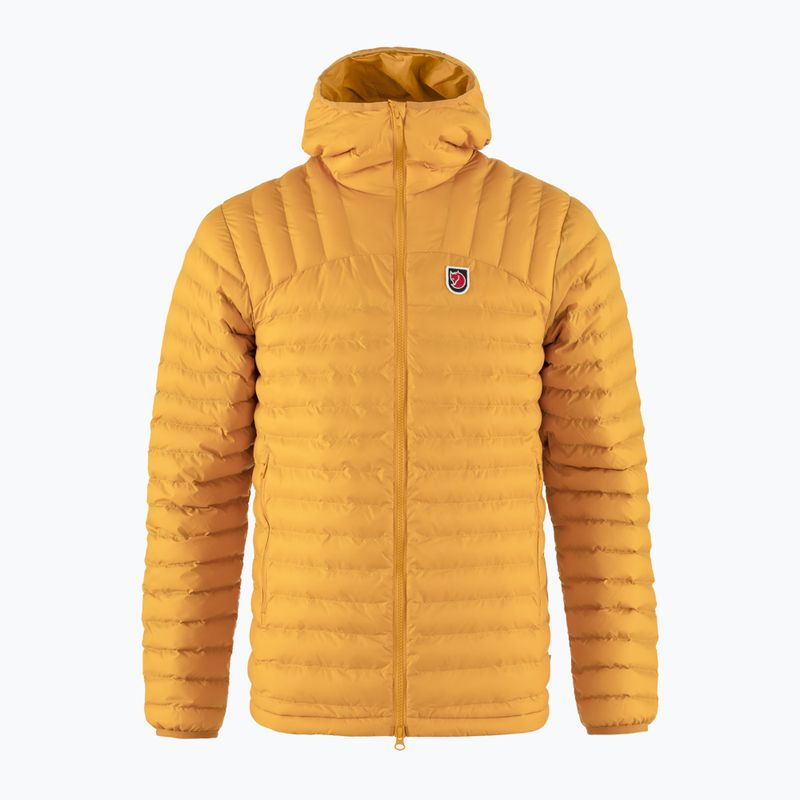 Piumino da uomo Fjällräven Expedition Lätt Hoodie giallo senape