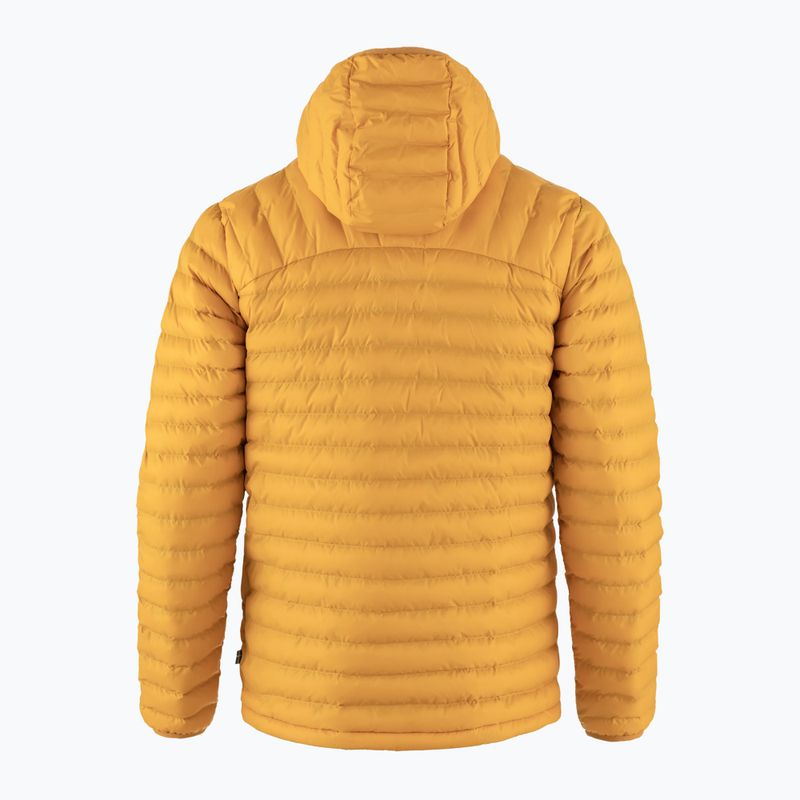 Piumino da uomo Fjällräven Expedition Lätt Hoodie giallo senape 2