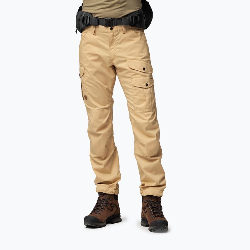 Pantaloni da trekking da uomo Fjällräven Vidda Pro Lite fossile