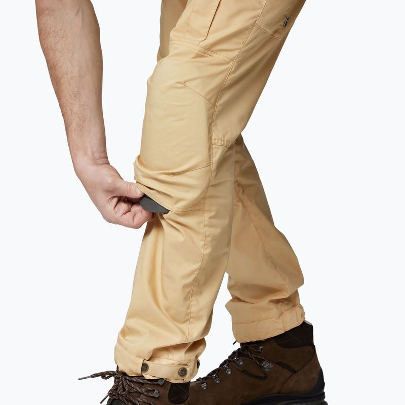 Pantaloni da trekking da uomo Fjällräven Vidda Pro Lite fossile 5