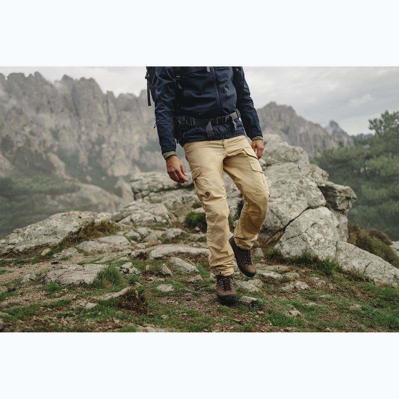 Pantaloni da trekking da uomo Fjällräven Vidda Pro Lite fossile 12