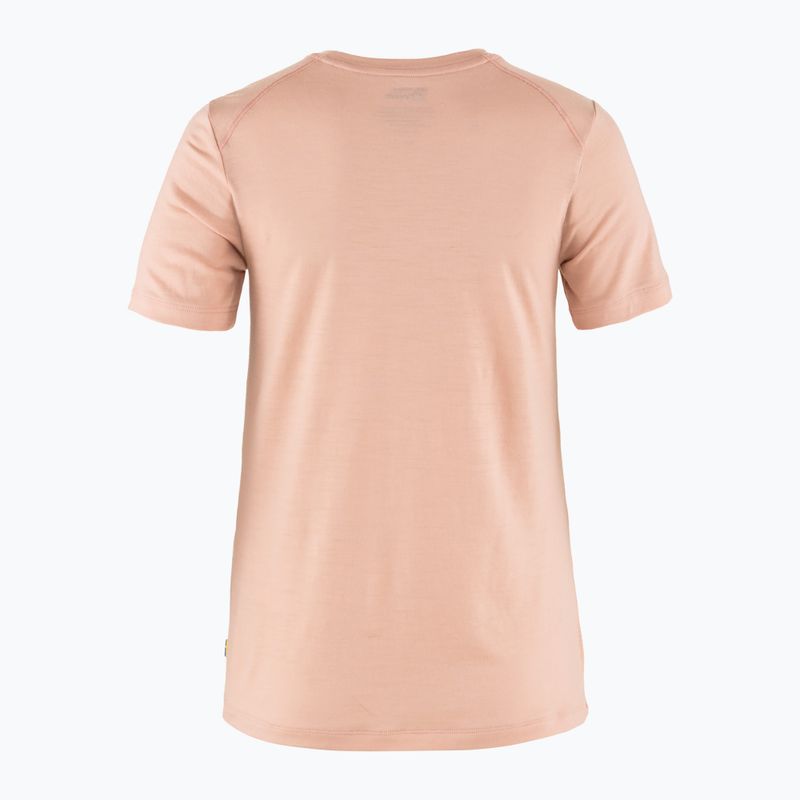 Camicia da trekking donna Fjällräven Abisko Wool Fox chalk rose/ port 2