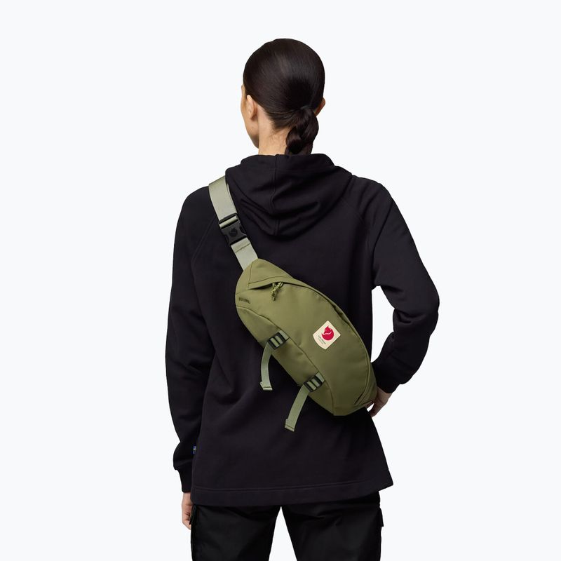 Fjällräven sacchetto di reni Ulvö Hip Pack Large 4 l verde 5