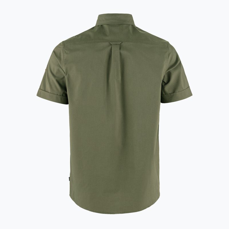 Fjällräven Övik Air Stretch - Camicia verde alloro 2