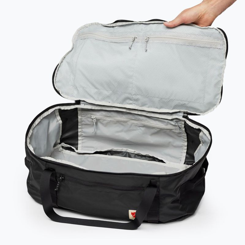 Fjällräven High Coast Duffel borsa da trekking 36 l nero 4