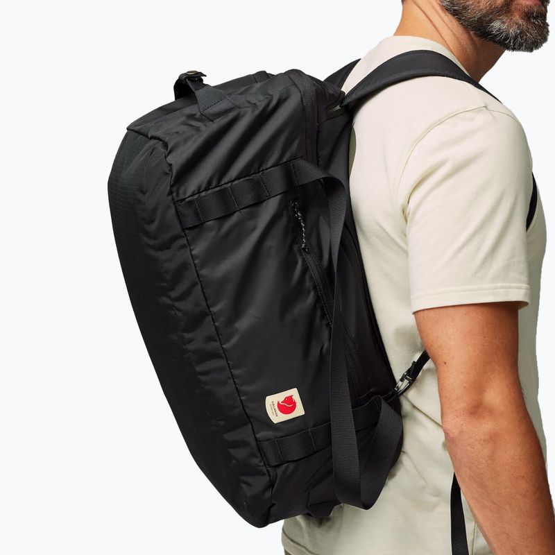 Fjällräven High Coast Duffel borsa da trekking 36 l nero 6