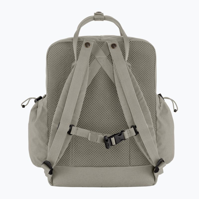 Zaino urbano Fjällräven Kånken Outlong 18 l fog 2
