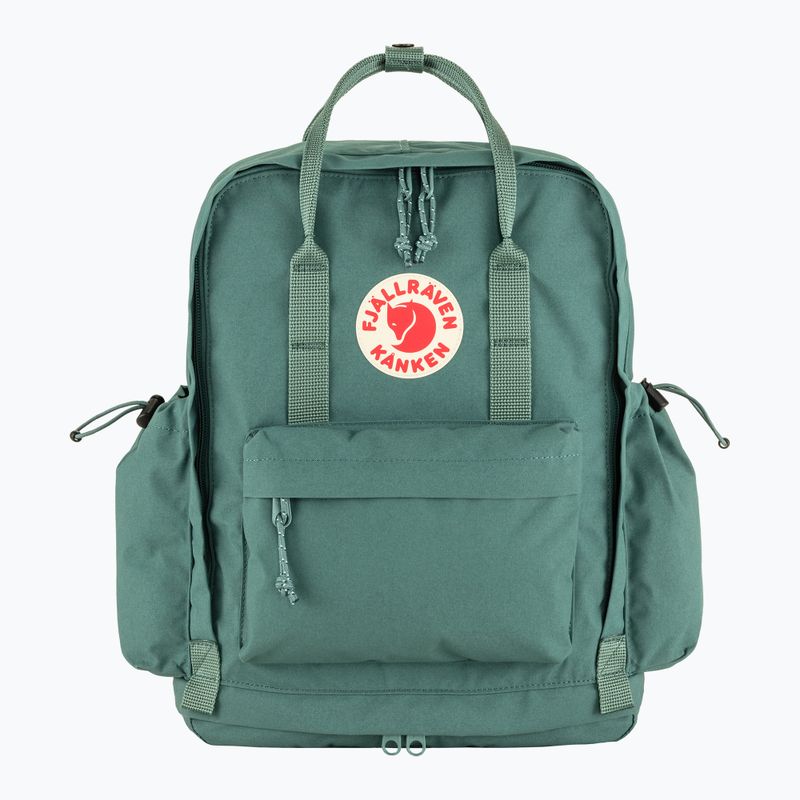 Zaino da città Fjällräven Kånken Outlong 18 l frost green