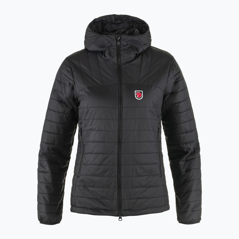 Piumino da donna Fjällräven Expedition X-lätt Hoodie nero