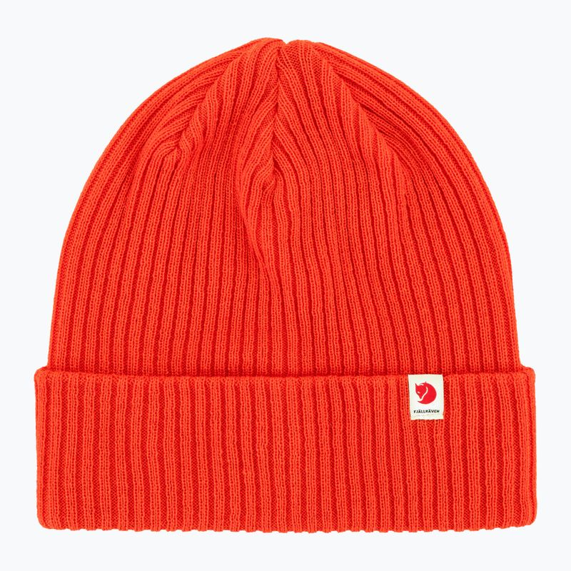 Fjällräven Rib Hat cappello invernale arancione fuoco 2