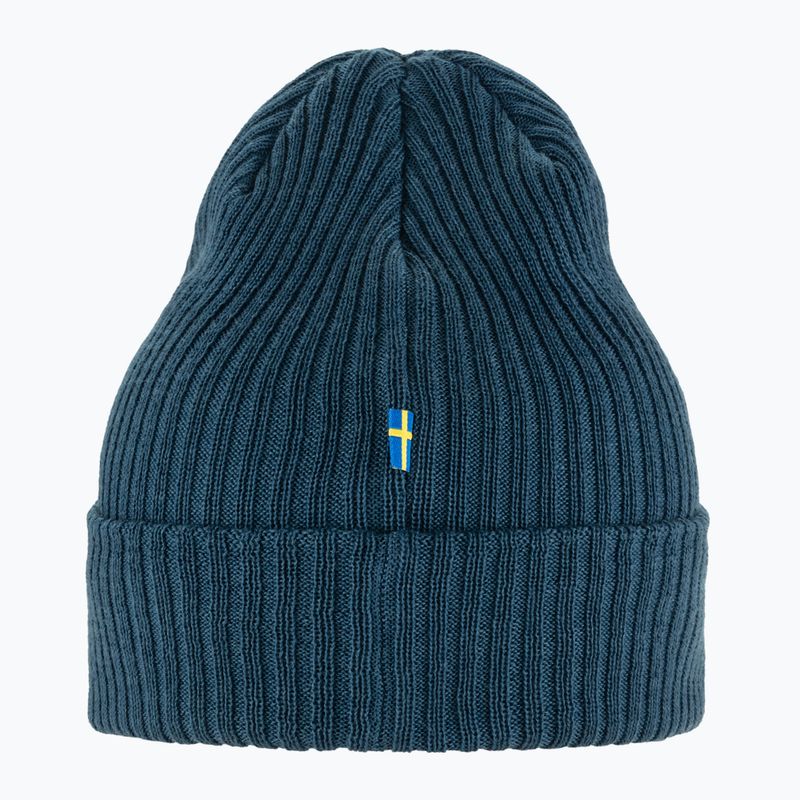 Fjällräven Rib Hat Cappello invernale blu indaco 3