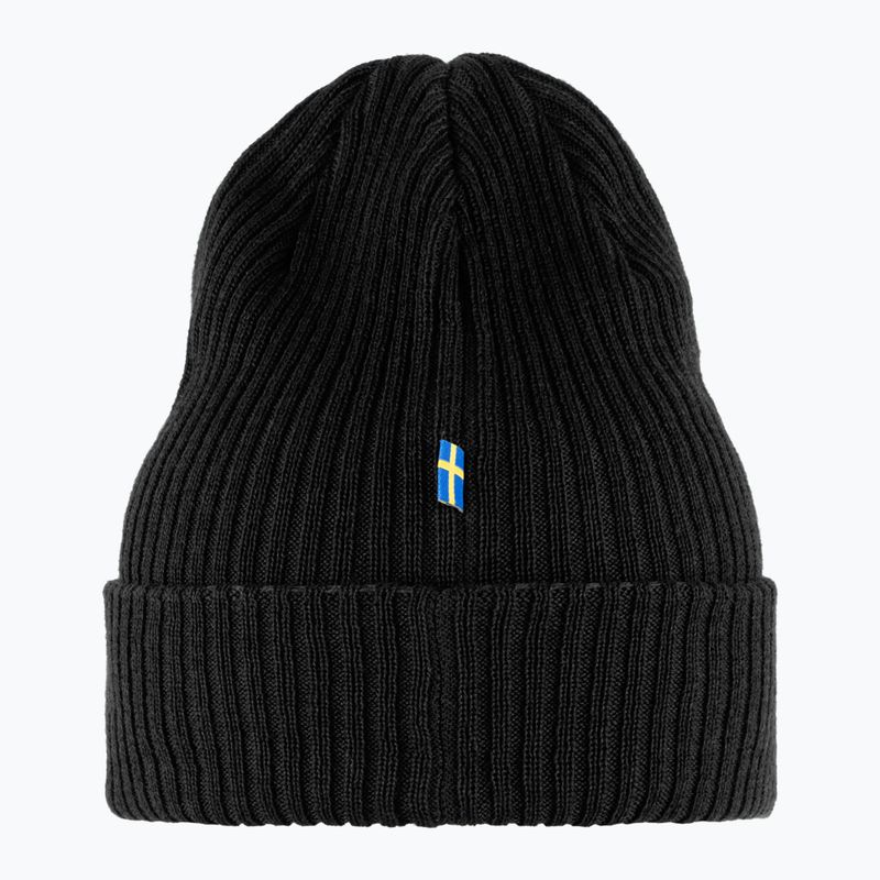 Fjällräven Rib Hat cappello invernale nero 3