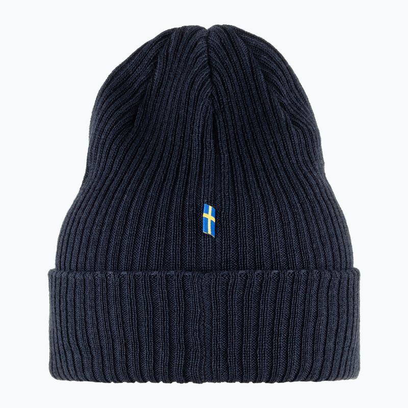 Cappello invernale Fjällräven Rib Hat dark navy 2