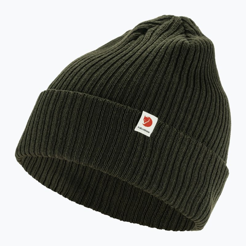 Cappello invernale Fjällräven Rib Hat deep forest 2