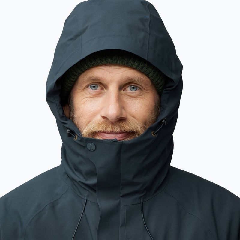 Giacca da pioggia Fjällräven HC Hydratic Padded Trail da uomo, blu scuro 7