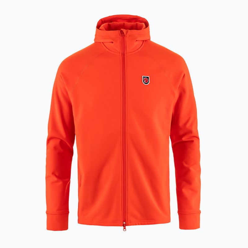 Giacca da trekking da uomo Fjällräven Expedition Fleece Hoodie arancione fuoco 11