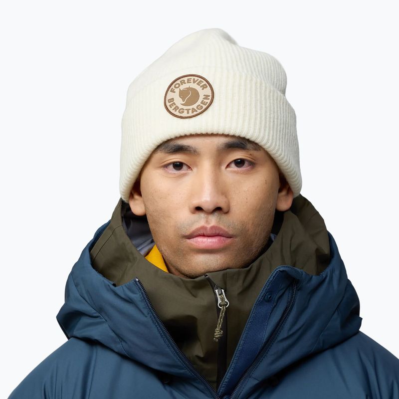 Berretto invernale Fjällräven Bergtagen Forever Wool chalk white 4