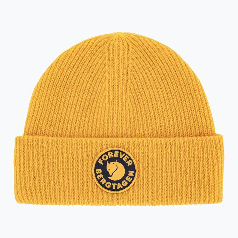 Berretto invernale Fjällräven Bergtagen Forever Wool mustard yellow 3