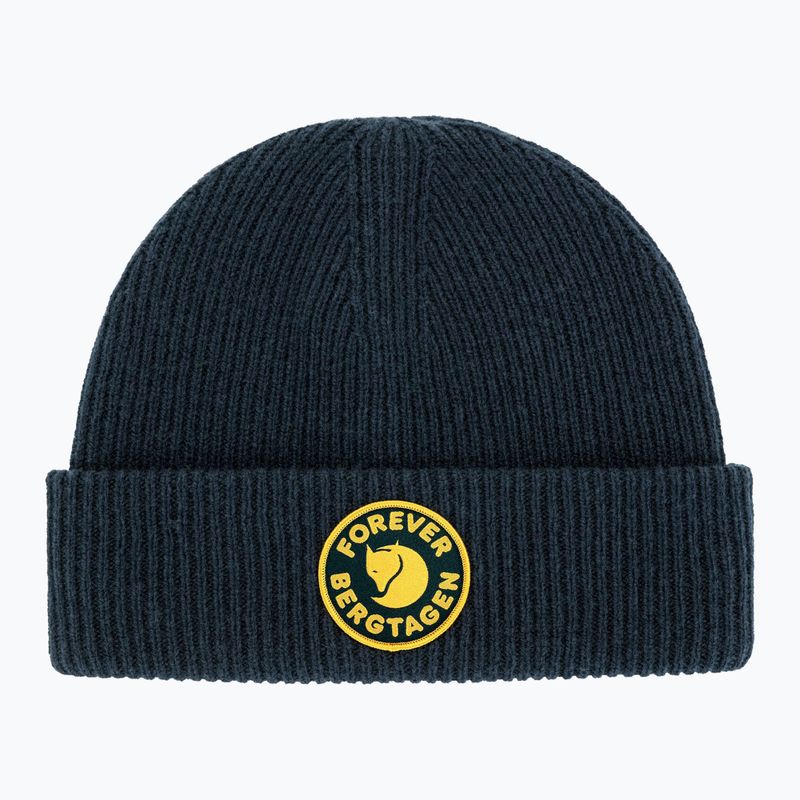 Cappello invernale Fjällräven Bergtagen Forever Wool dark navy 3