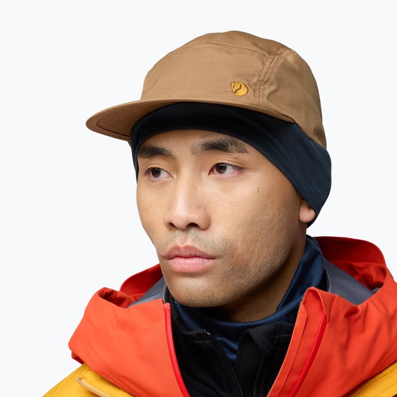 Cappello invernale Fjällräven Bergtagen Mountain wood brown/dark navy 3