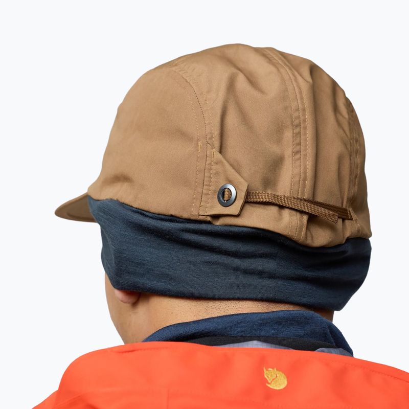 Cappello invernale Fjällräven Bergtagen Mountain wood brown/dark navy 4