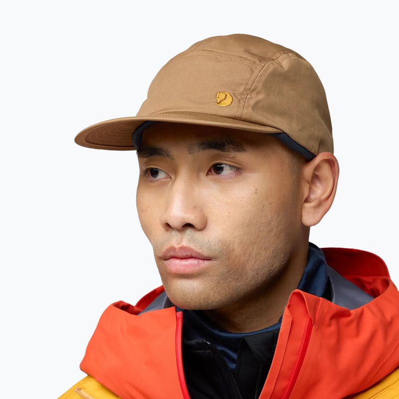 Cappello invernale Fjällräven Bergtagen Mountain wood brown/dark navy 5