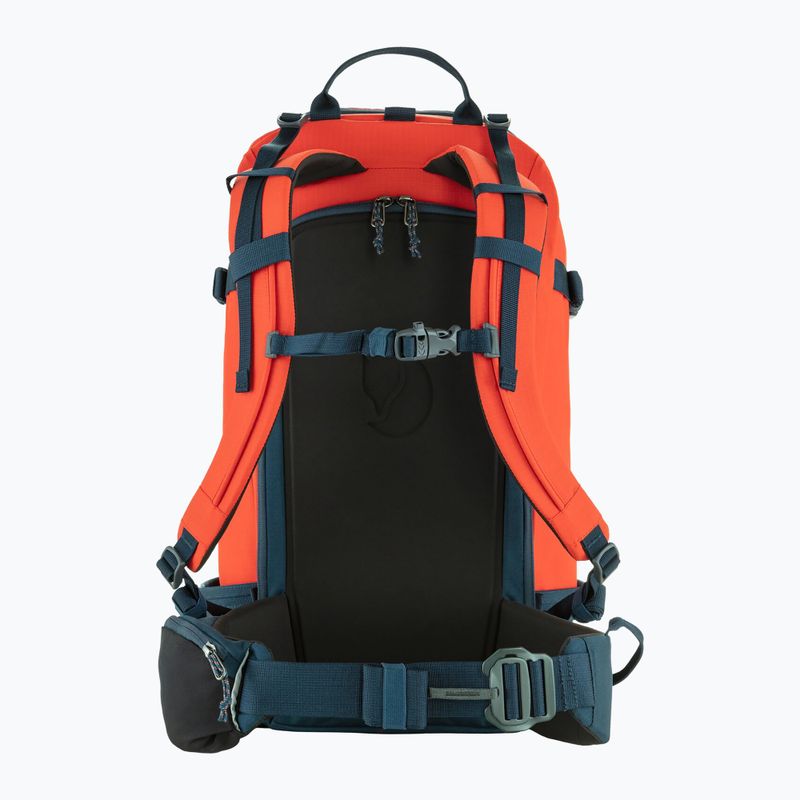 Zaino da trekking Fjällräven Bergtagen Touring 30 l flame orange/mountain blue 3