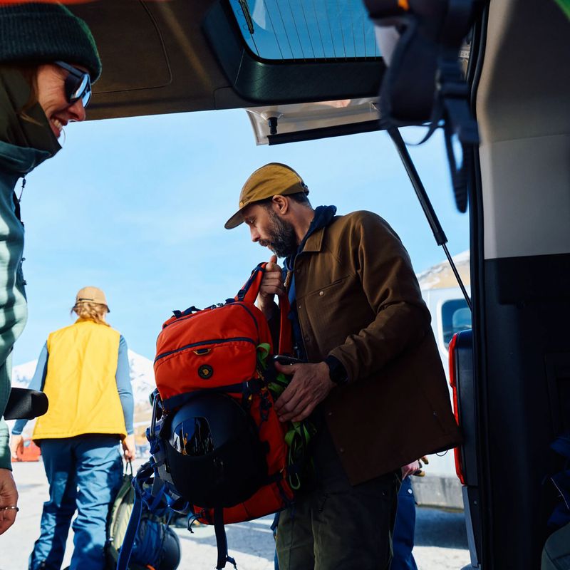 Zaino da trekking Fjällräven Bergtagen Touring 30 l flame orange/mountain blue 4