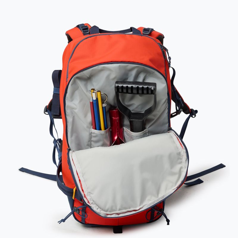 Zaino da trekking Fjällräven Bergtagen Touring 30 l flame orange/mountain blue 9