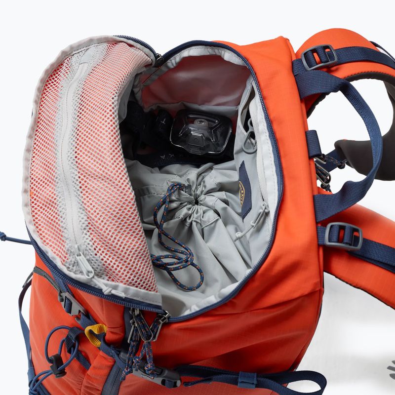 Zaino da trekking Fjällräven Bergtagen Touring 30 l flame orange/mountain blue 10