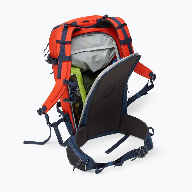 Zaino da trekking Fjällräven Bergtagen Touring 30 l flame orange/mountain blue 11