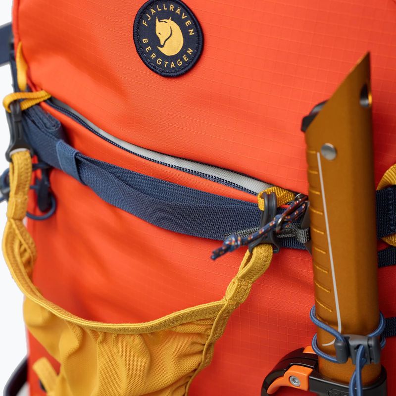 Zaino da trekking Fjällräven Bergtagen Touring 30 l flame orange/mountain blue 14