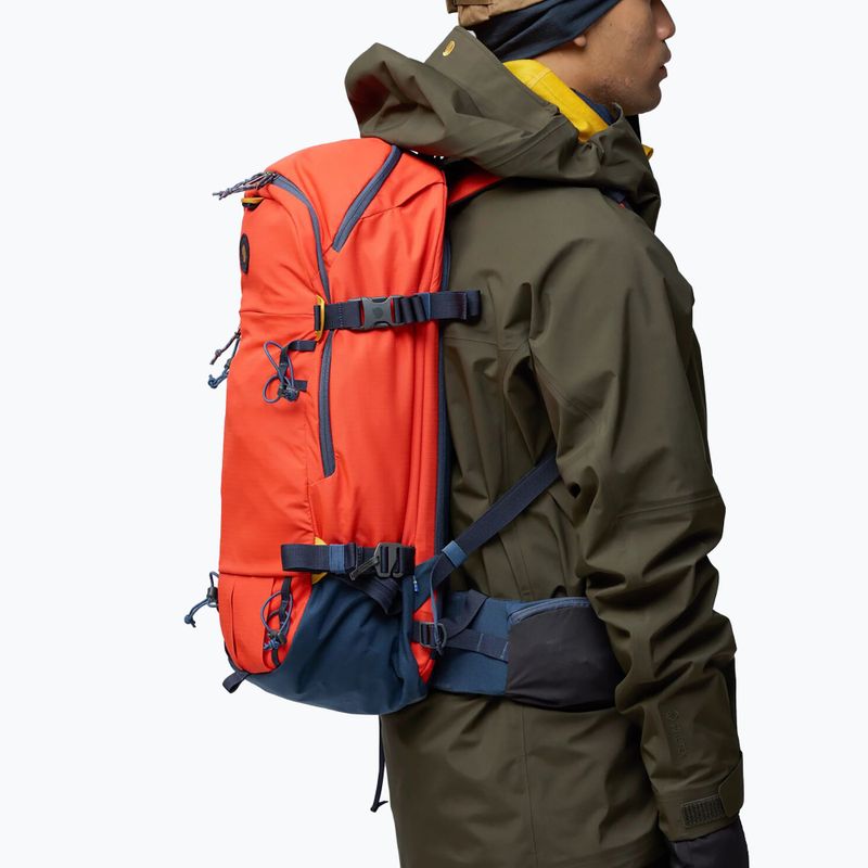 Zaino da trekking Fjällräven Bergtagen Touring 30 l flame orange/mountain blue 15