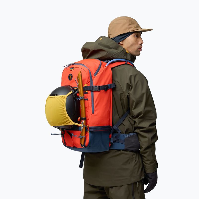 Zaino da trekking Fjällräven Bergtagen Touring 30 l flame orange/mountain blue 17