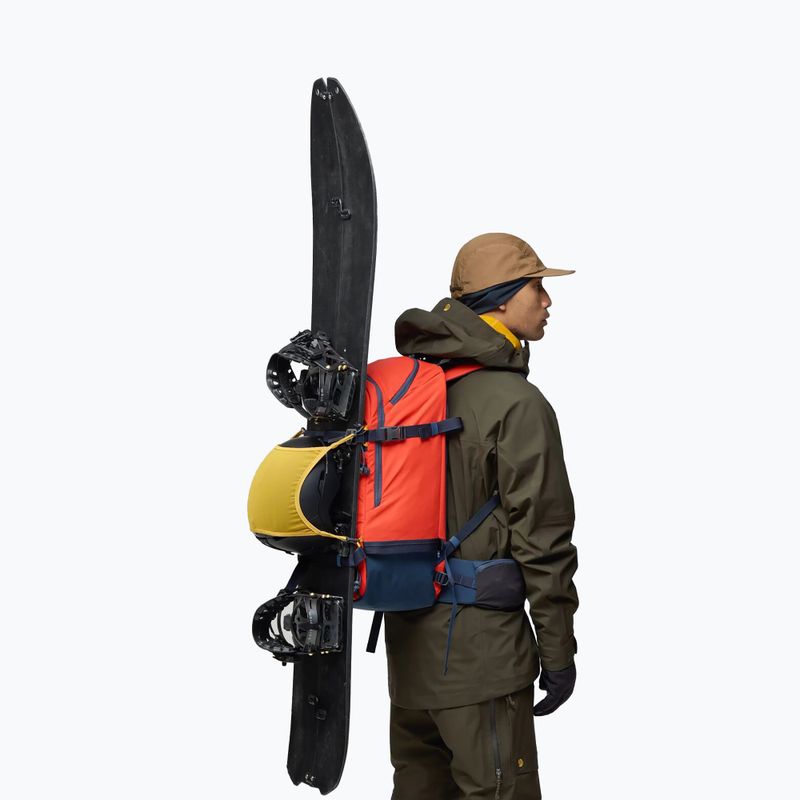 Zaino da trekking Fjällräven Bergtagen Touring 30 l flame orange/mountain blue 18