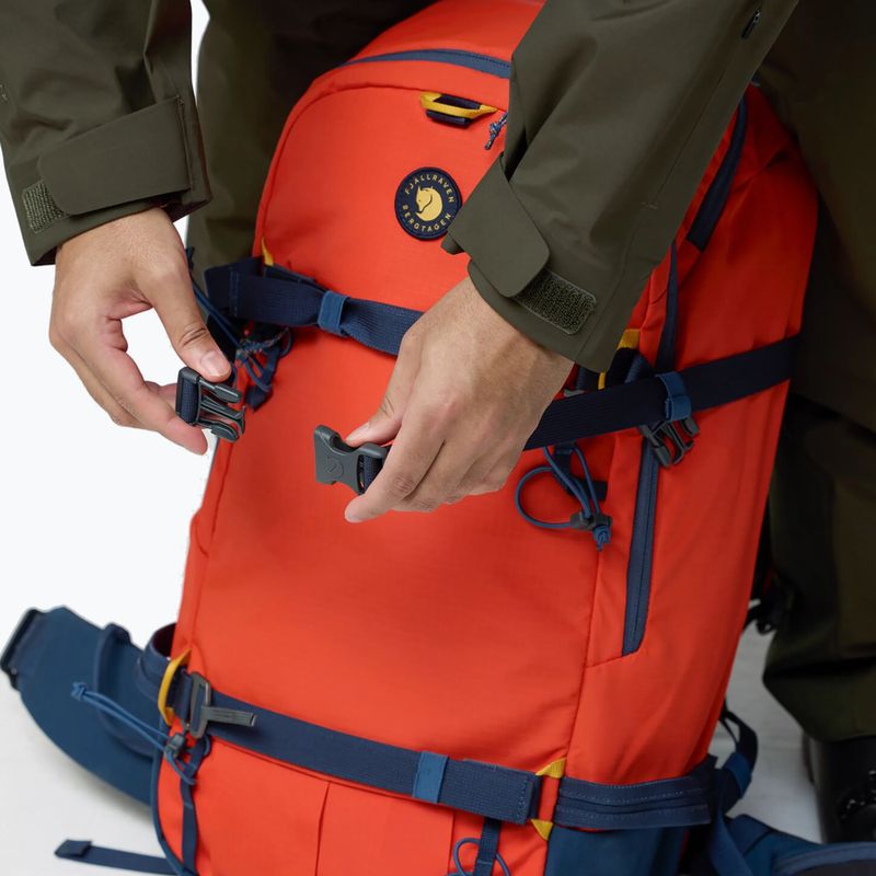 Zaino da trekking Fjällräven Bergtagen Touring 30 l flame orange/mountain blue 23