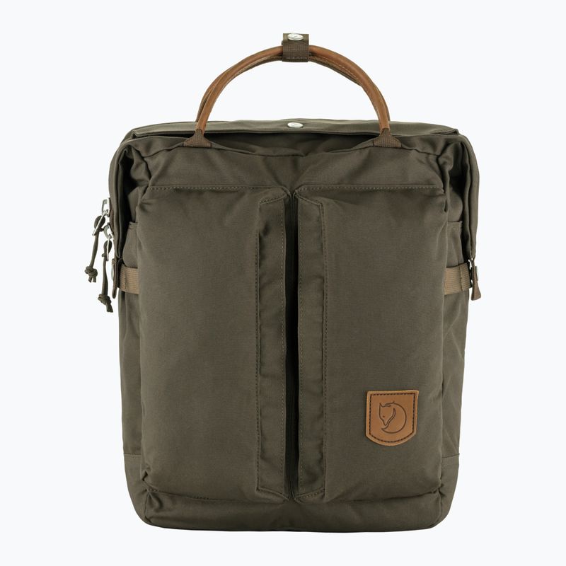 Zaino da città Fjällräven Haulpack No. 1 23 l dark olive