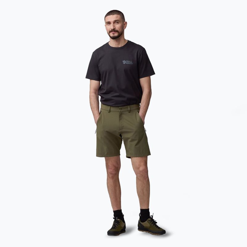 Pantaloncini Fjällräven High Coast Pack da uomo, verde alloro 2