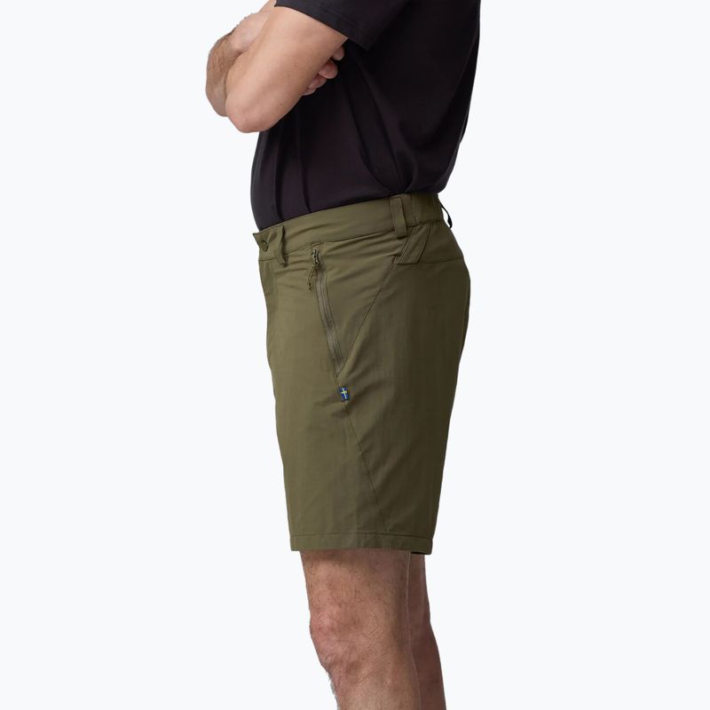 Pantaloncini Fjällräven High Coast Pack da uomo, verde alloro 4