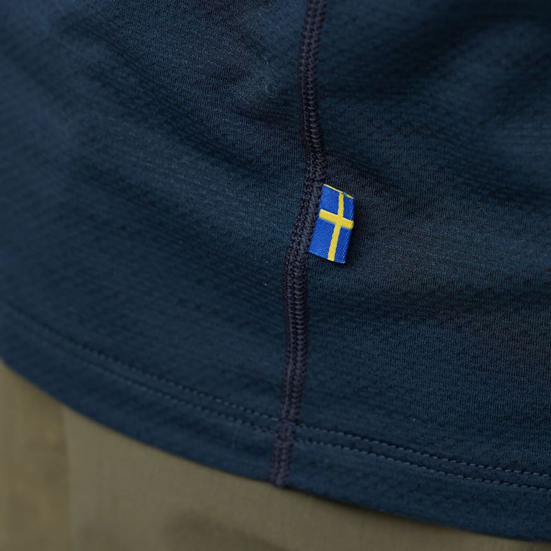 Camicia da trekking da uomo Fjällräven Abisko Lite dark navy 5