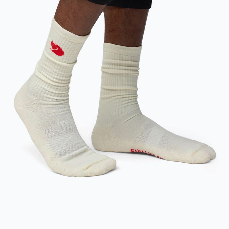 Calzini Fjällräven Wool eggshell 2