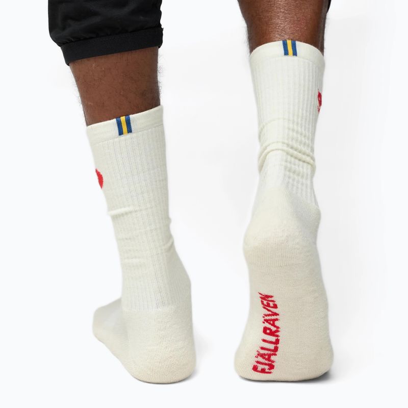 Calzini Fjällräven Wool eggshell 3