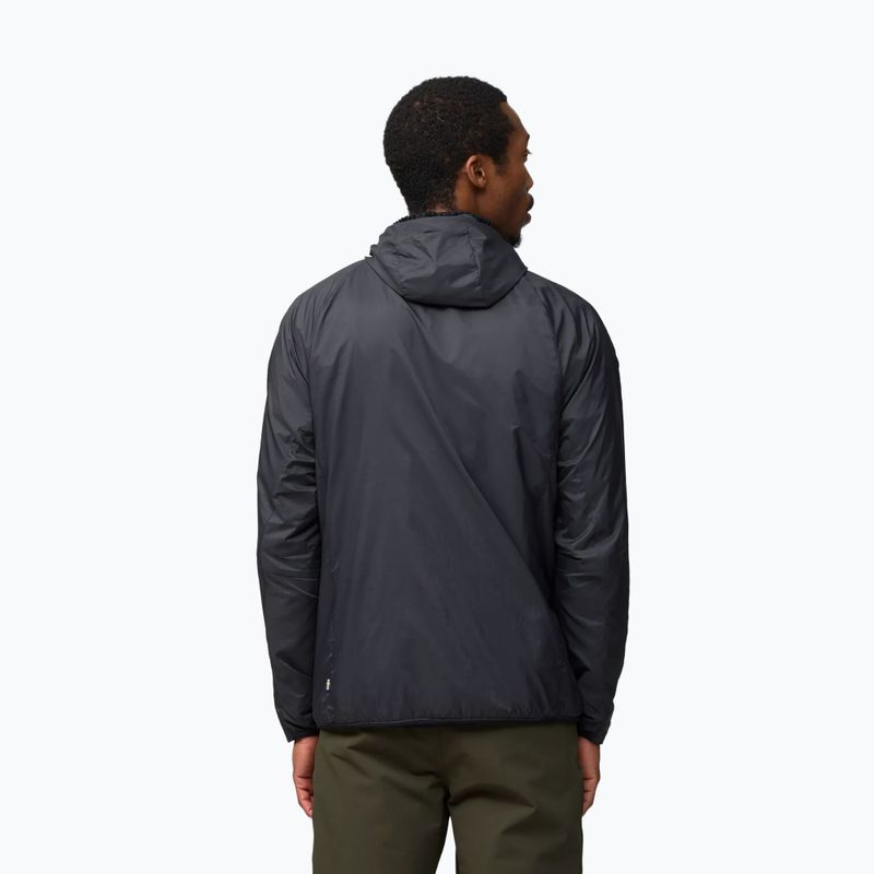 Giacca antivento da uomo Fjällräven Keb Thermal Wind black 3