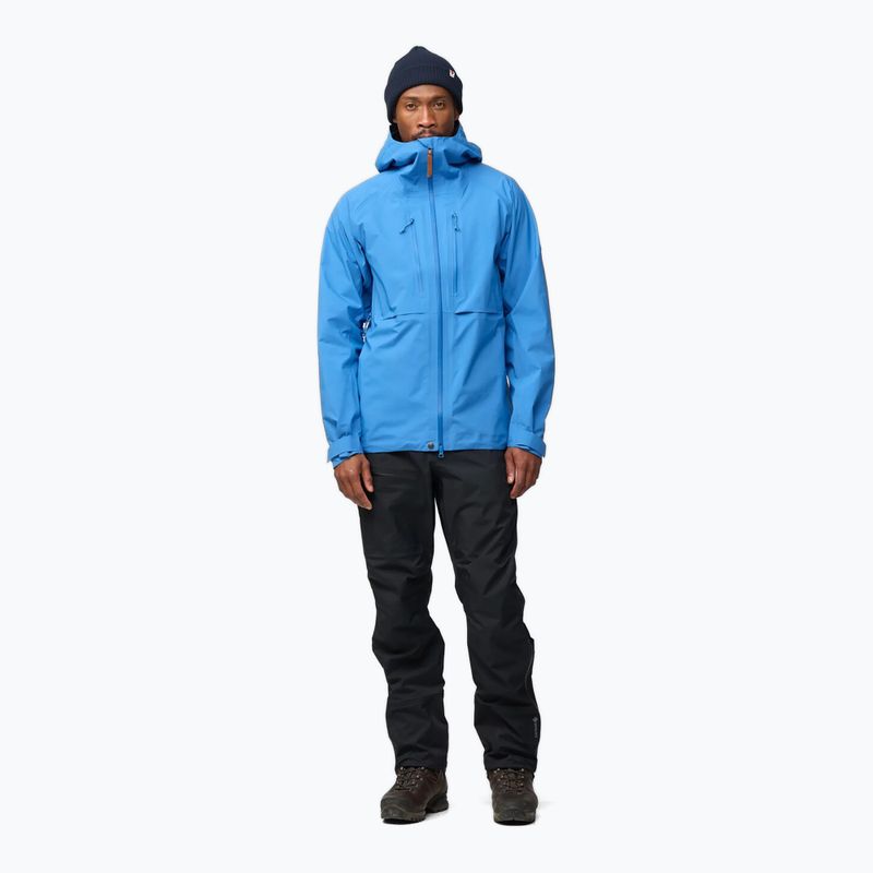 Giacca antivento da uomo Fjällräven Keb GTX blue 2