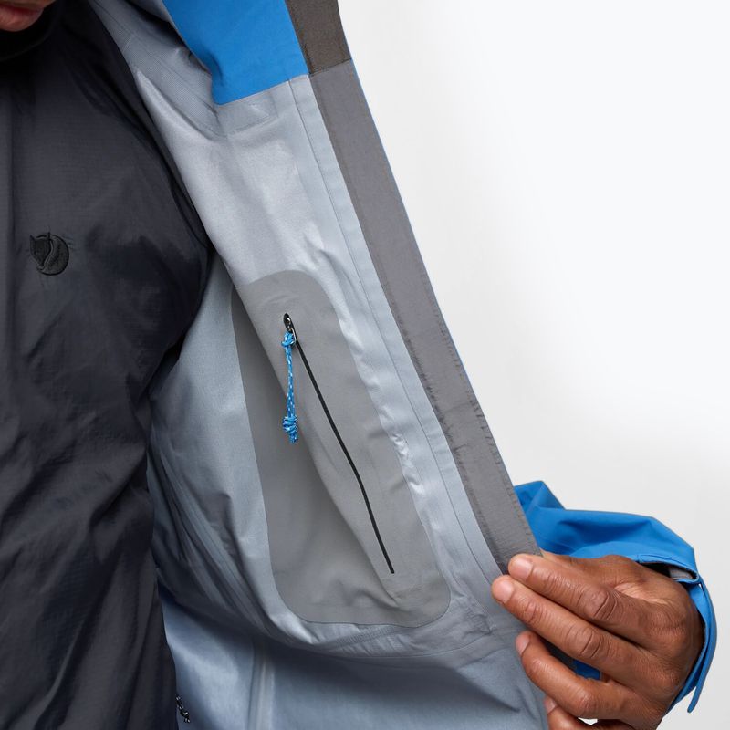 Giacca antivento da uomo Fjällräven Keb GTX blue 6
